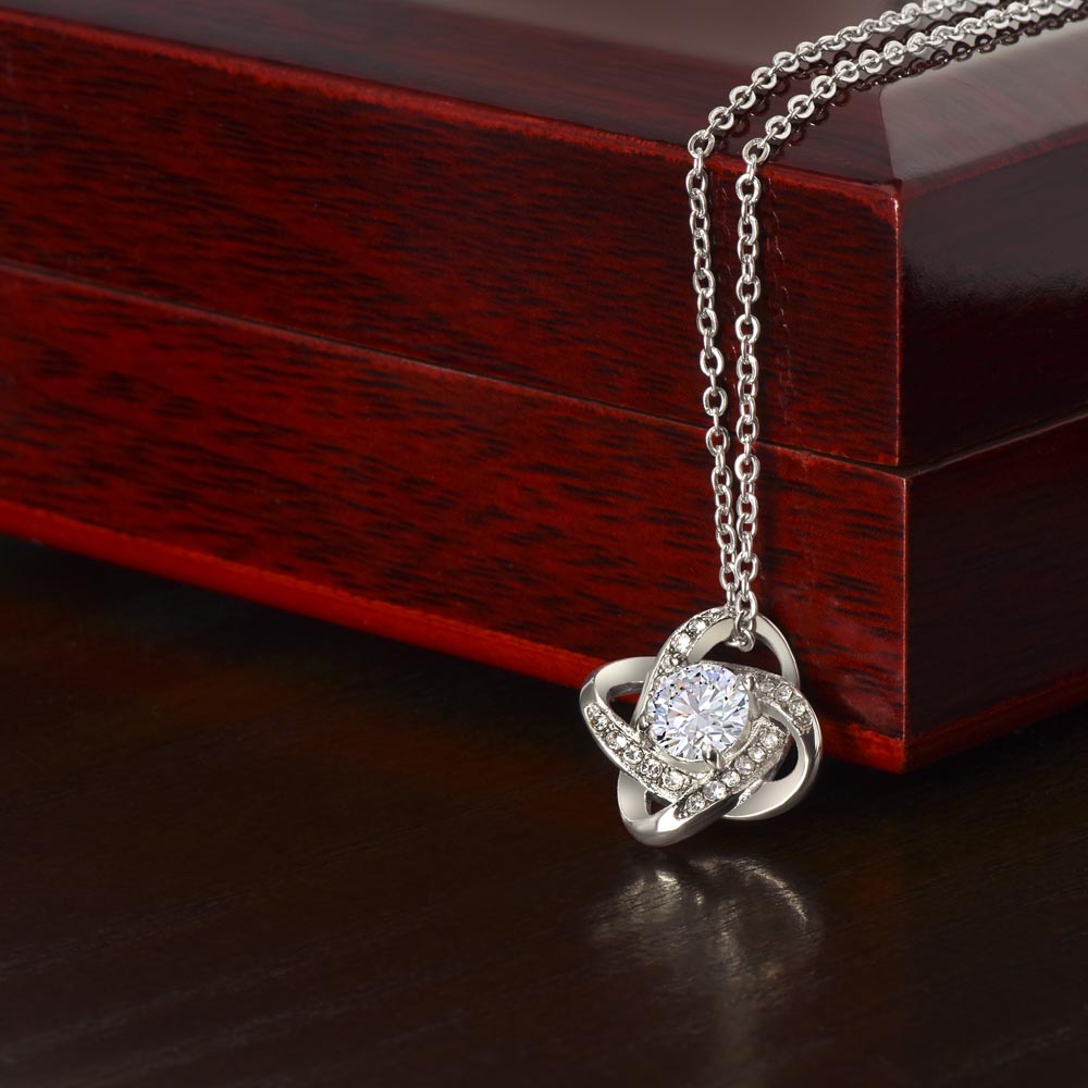 Love Knot Necklace – Romantic Necklace for Her | Gift Necklace