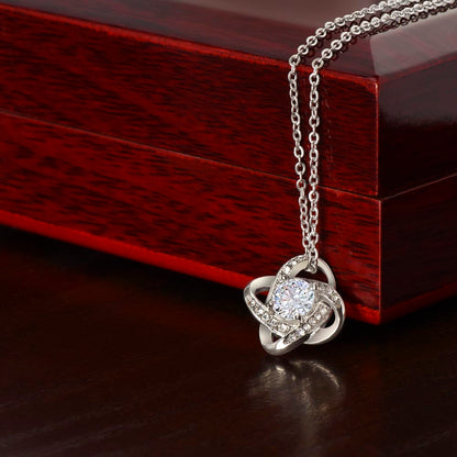 Love Knot Necklace – Romantic Necklace for Her | Gift Necklace