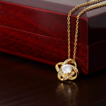 Love Knot Necklace – Romantic Necklace for Her | Gift Necklace