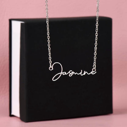 Signature Style Name Necklace – Name Necklace | Personalized Necklace
