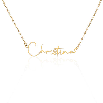 Signature Style Name Necklace – Name Necklace | Personalized Necklace
