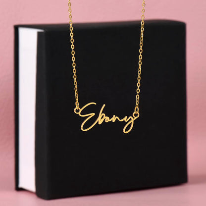 Signature Style Name Necklace – Name Necklace | Personalized Necklace