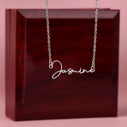 Signature Style Name Necklace – Name Necklace | Personalized Necklace