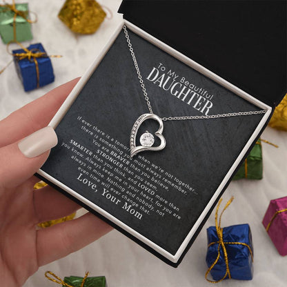 Daughter Love Necklace – My Beautiful Daughter Forever Love Necklace