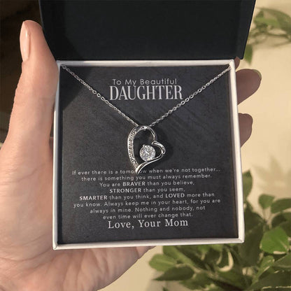 Daughter Love Necklace – My Beautiful Daughter Forever Love Necklace