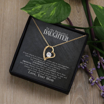 Daughter Love Necklace – My Beautiful Daughter Forever Love Necklace