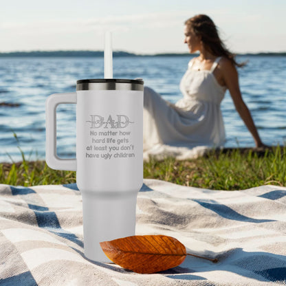 Gift for Dad – Insulated Dad Tumbler 40oz