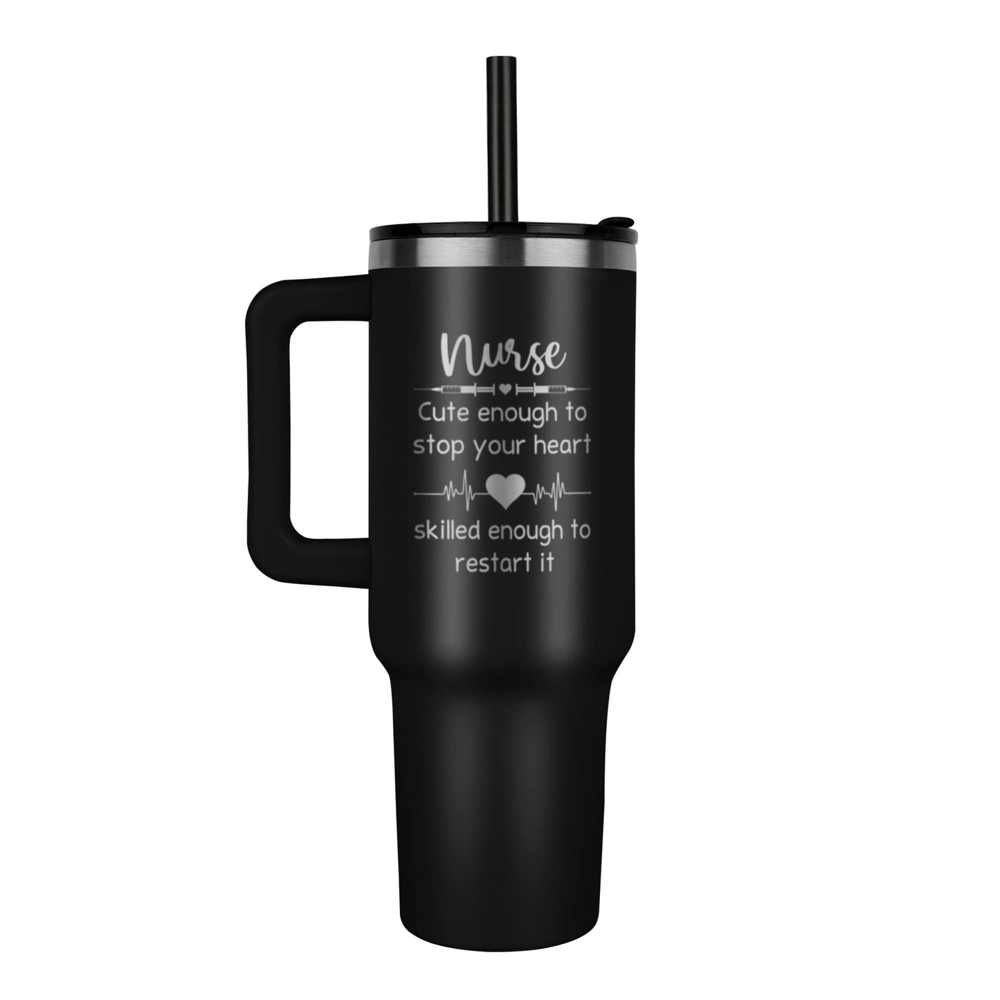 Gift for Nurse – Insulated Nurse Tumbler 40oz