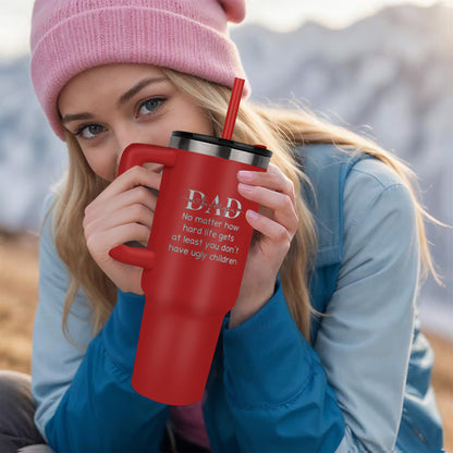 Gift for Dad – Insulated Dad Tumbler 40oz