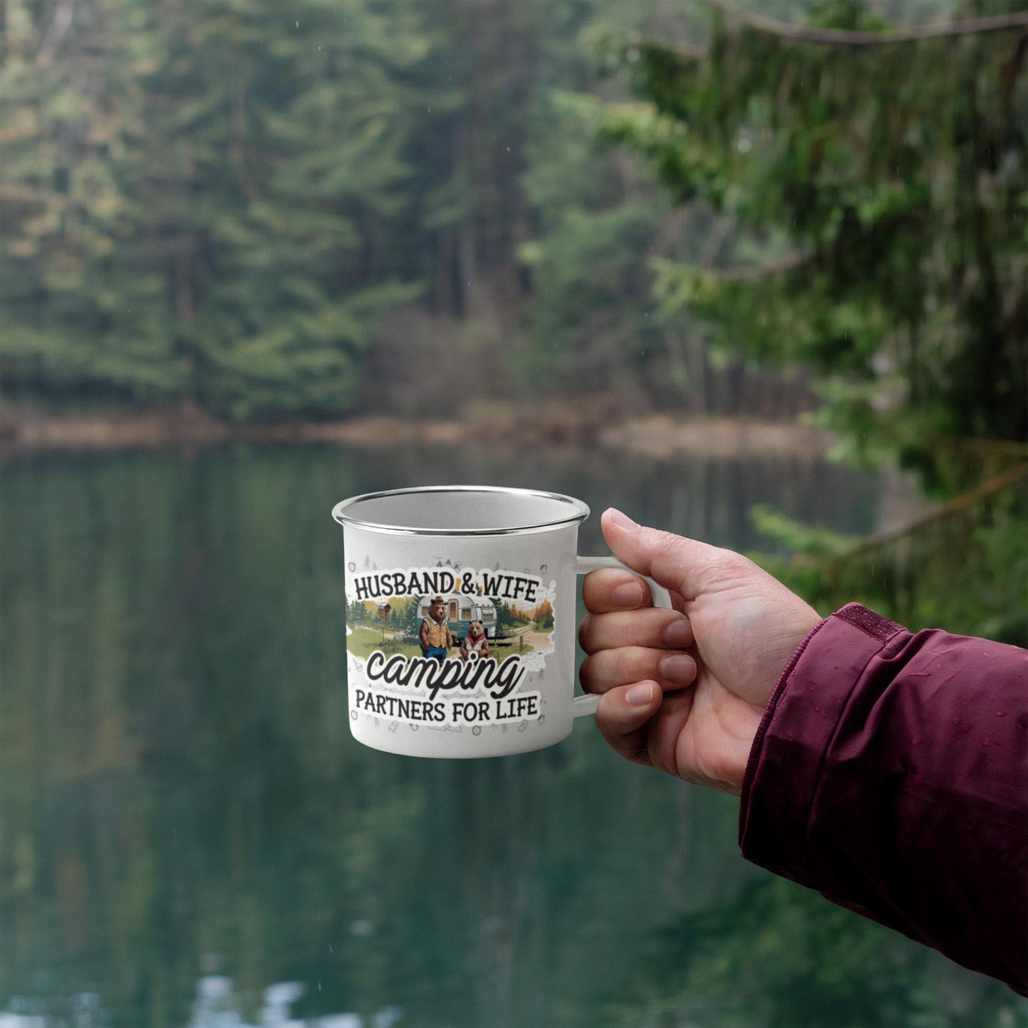 Camping Mug – Couple Camping Mug Gift
