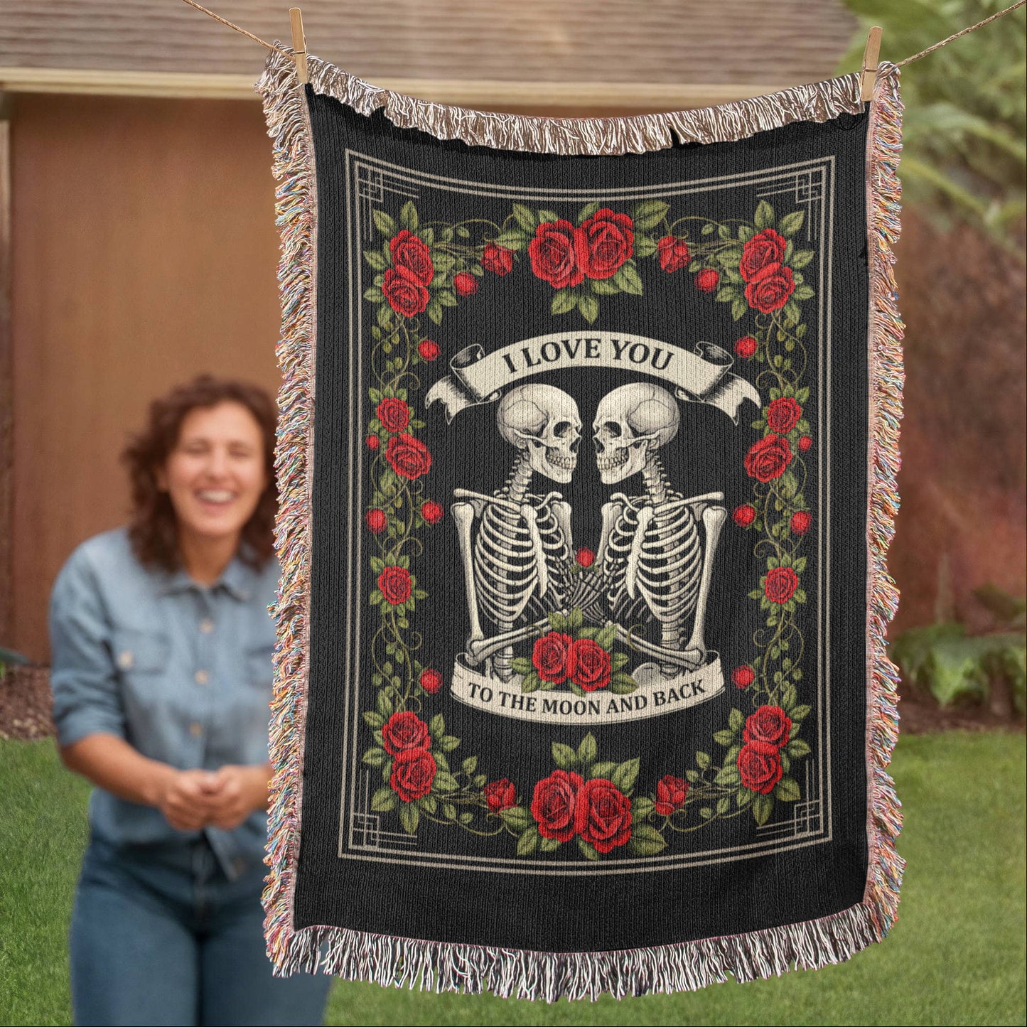 Till Death Do Us Part Blanket – Couple Throw Blanket Heirloom