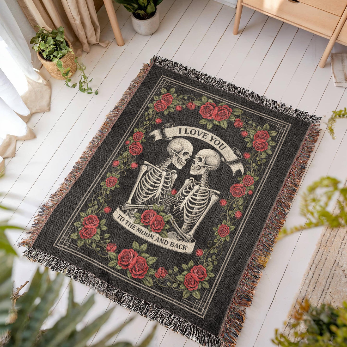Till Death Do Us Part Blanket – Couple Throw Blanket Heirloom