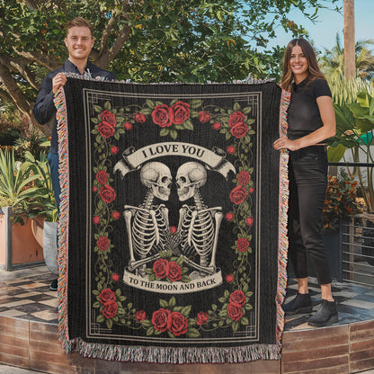 Till Death Do Us Part Blanket – Couple Throw Blanket Heirloom