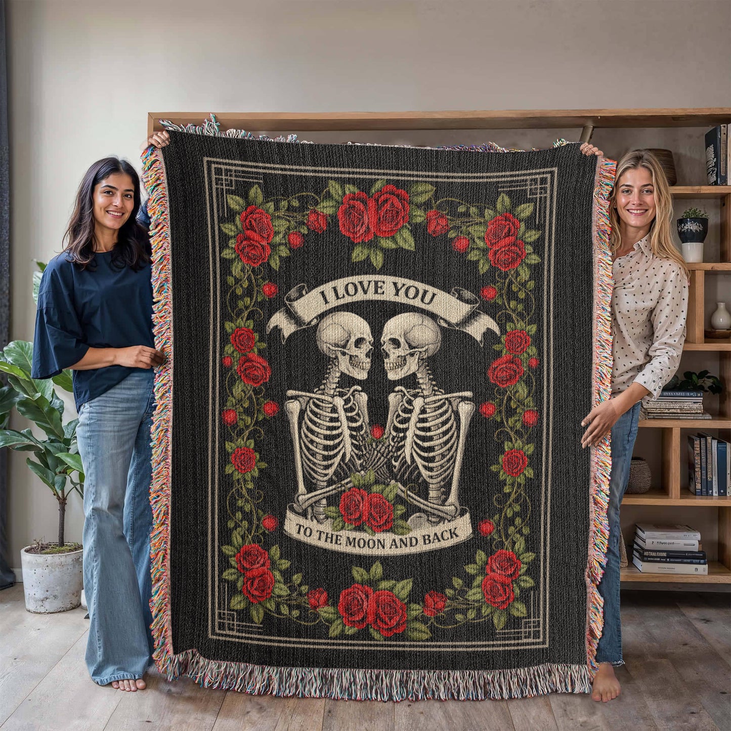 Till Death Do Us Part Blanket – Couple Throw Blanket Heirloom