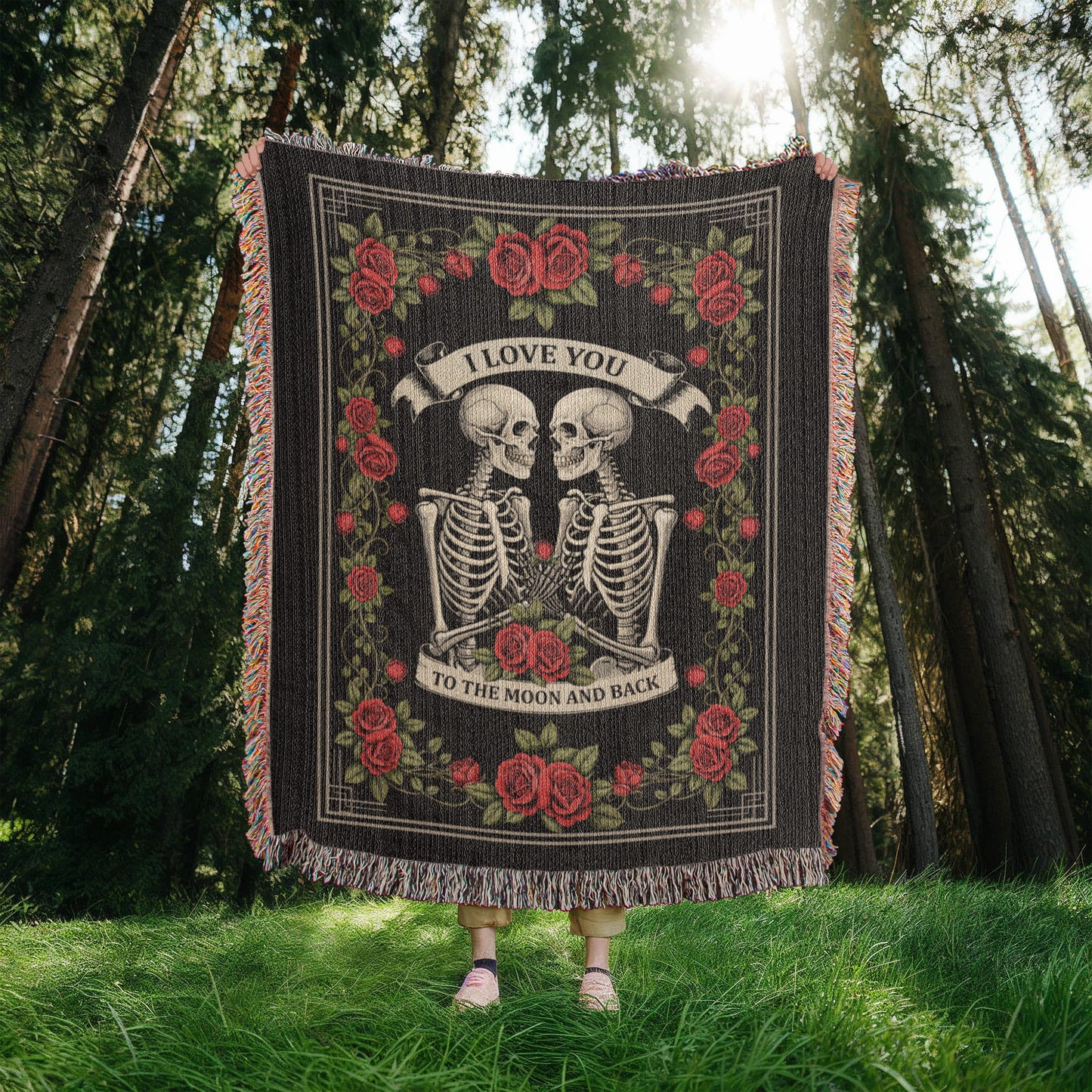 Till Death Do Us Part Blanket – Couple Throw Blanket Heirloom